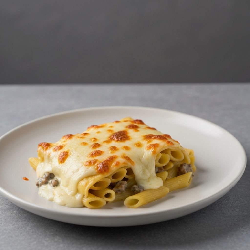 Baked White sauce Pasta