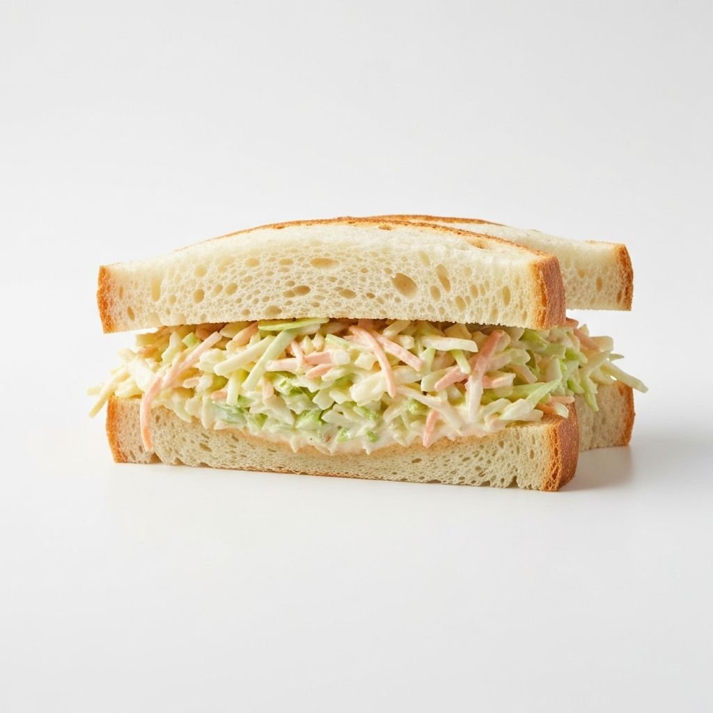 Coleslaw Sandwich