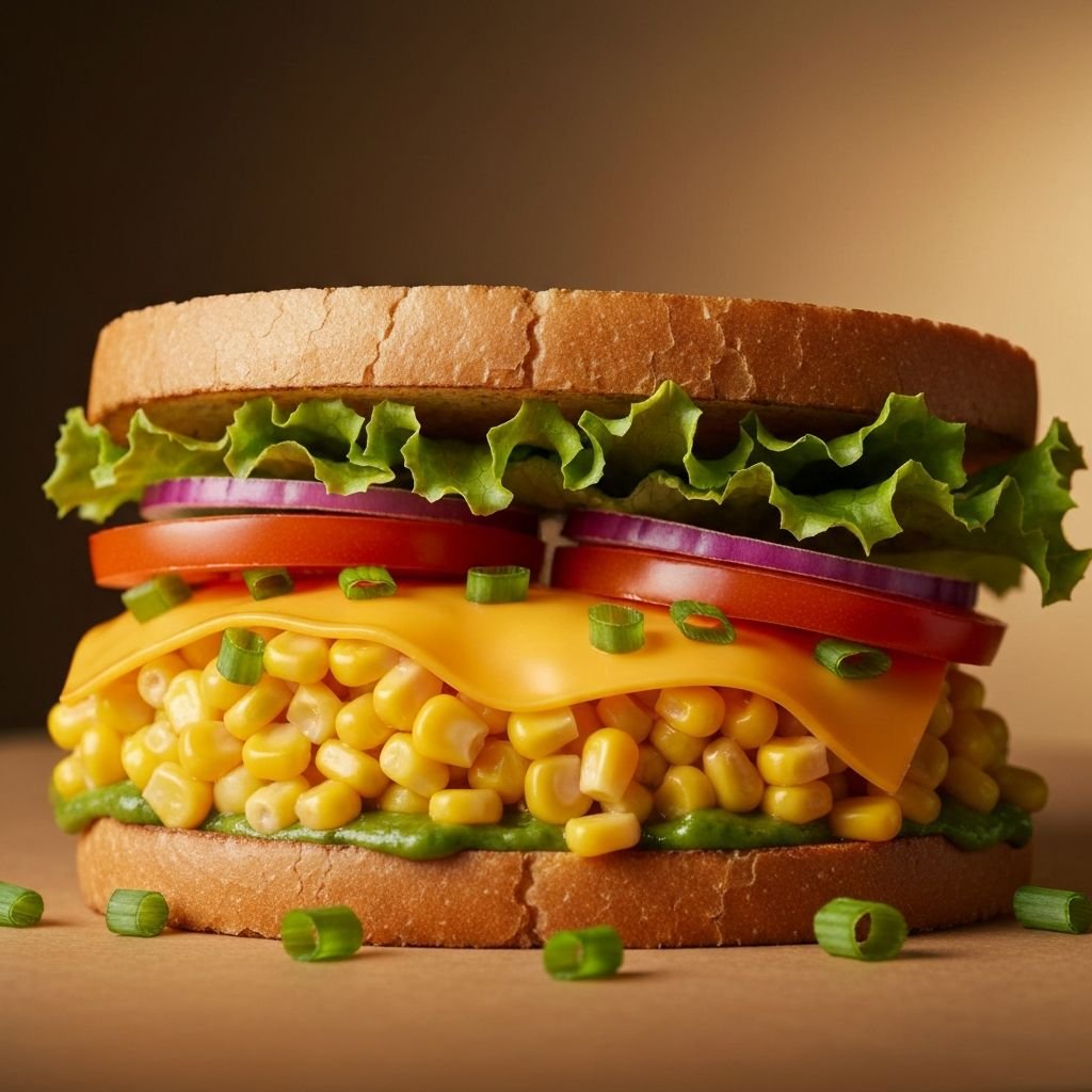 Cheese & Corn Sandwich