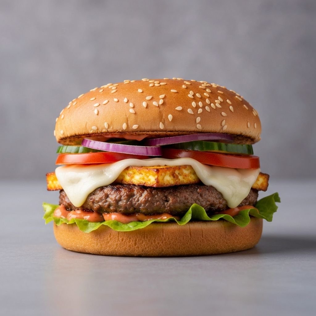 Paneer Cheese Burger